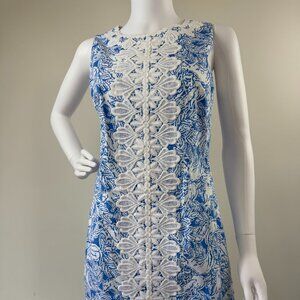 Lilly Pulitzer Abstract Floral Sleeveless Dress
